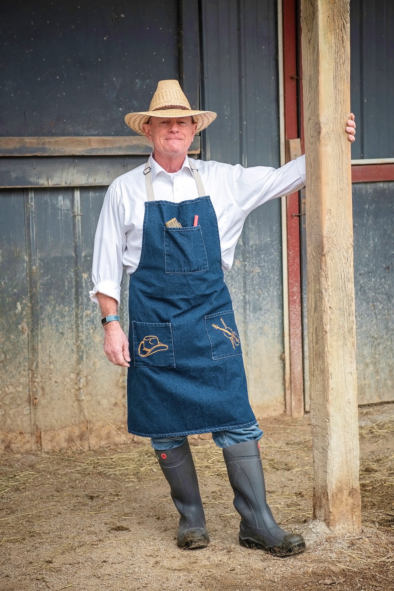 Limited-Edition Pa's Heavyweight Denim Apron