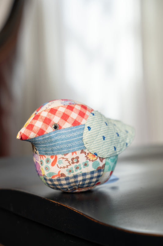 Patch Parade Bird Pin Cushion