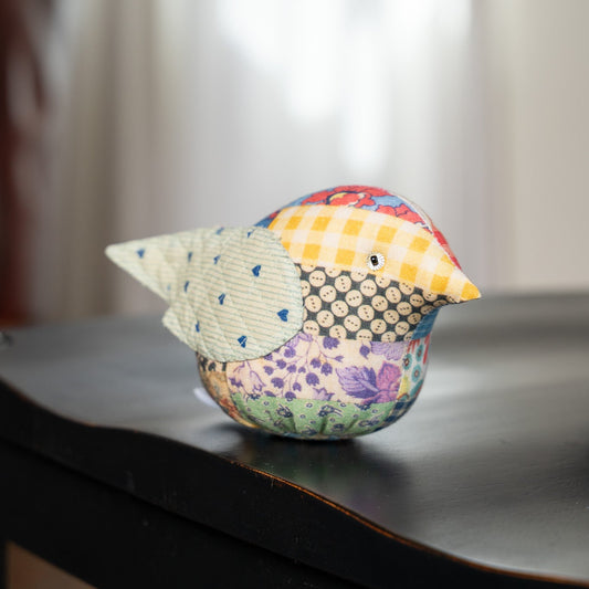 Patch Parade Bird Pin Cushion