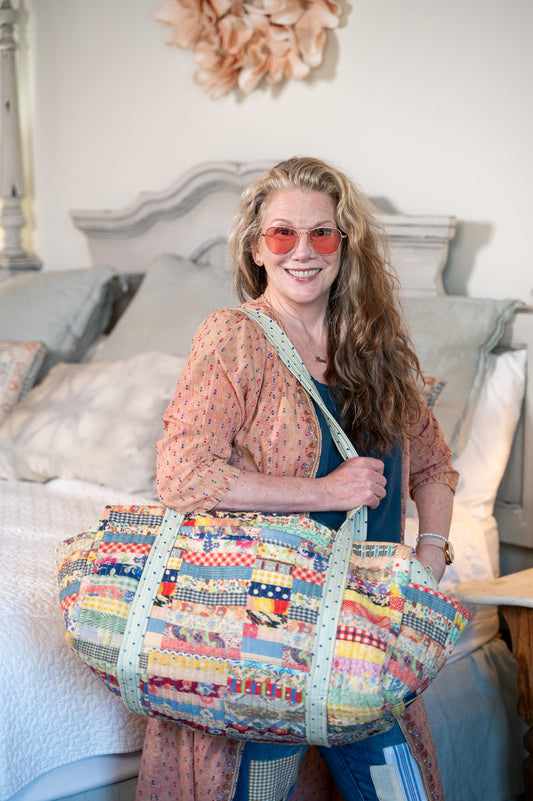 Patch Parade Duffle Bag