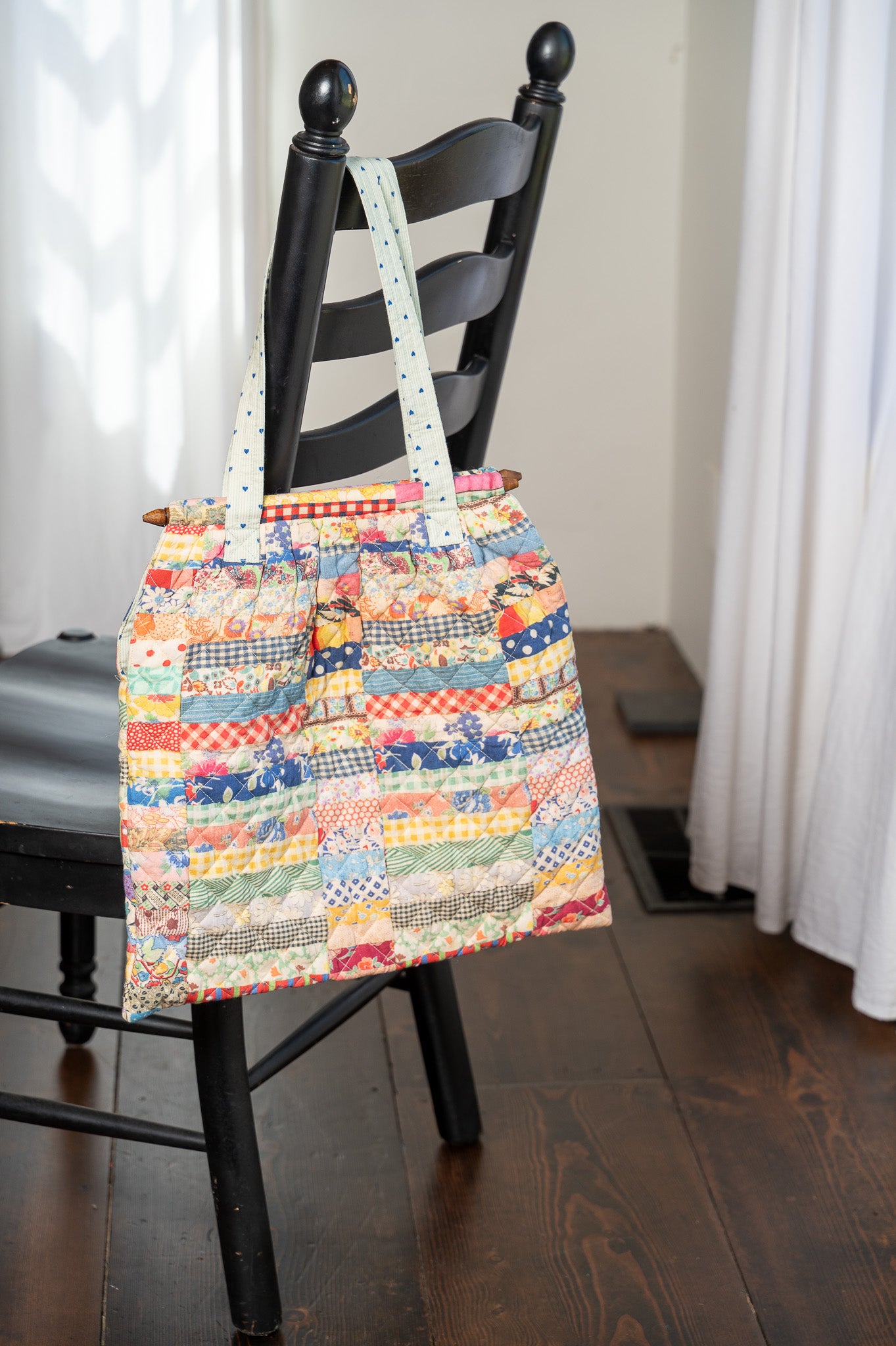 Patch Parade Knitting Bag