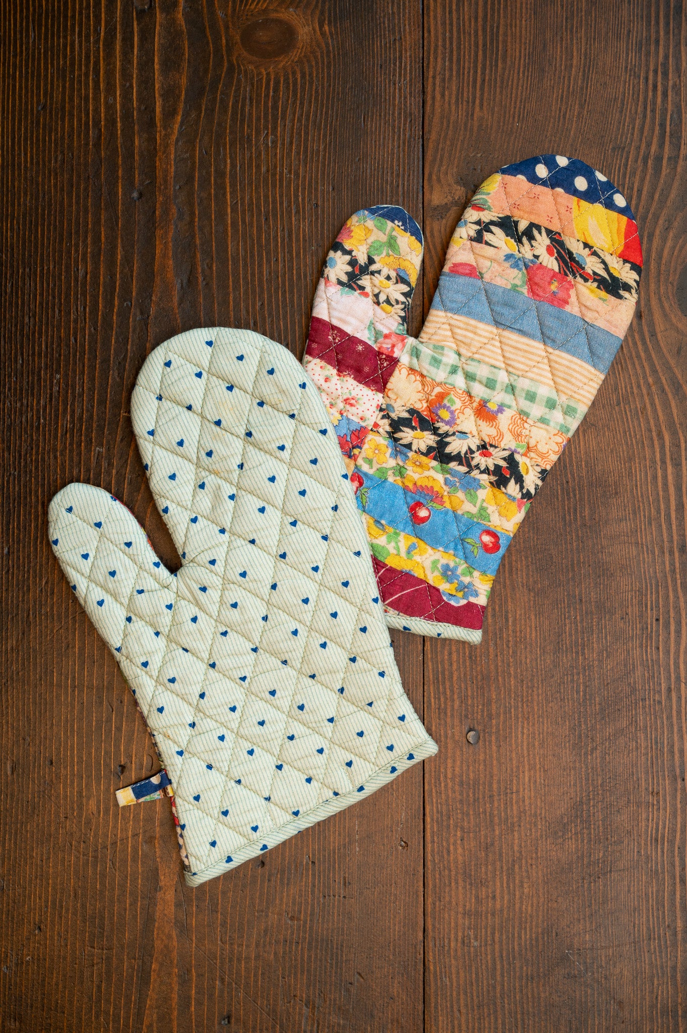 Patch Parade Oven Mitt, Set of 2