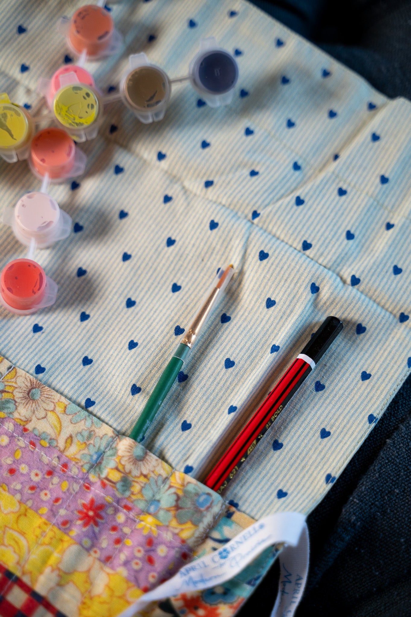 Patch Parade Paintbrush Roll