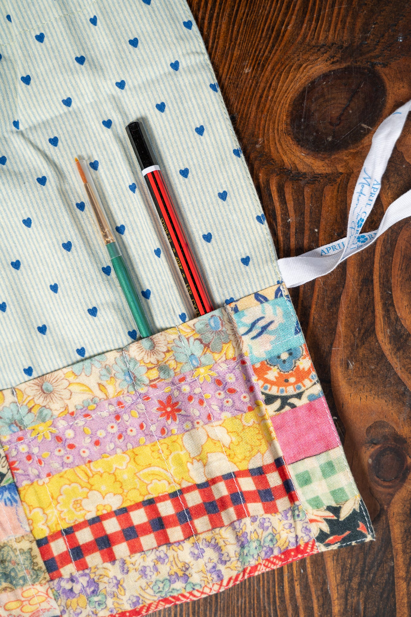 Patch Parade Paintbrush Roll