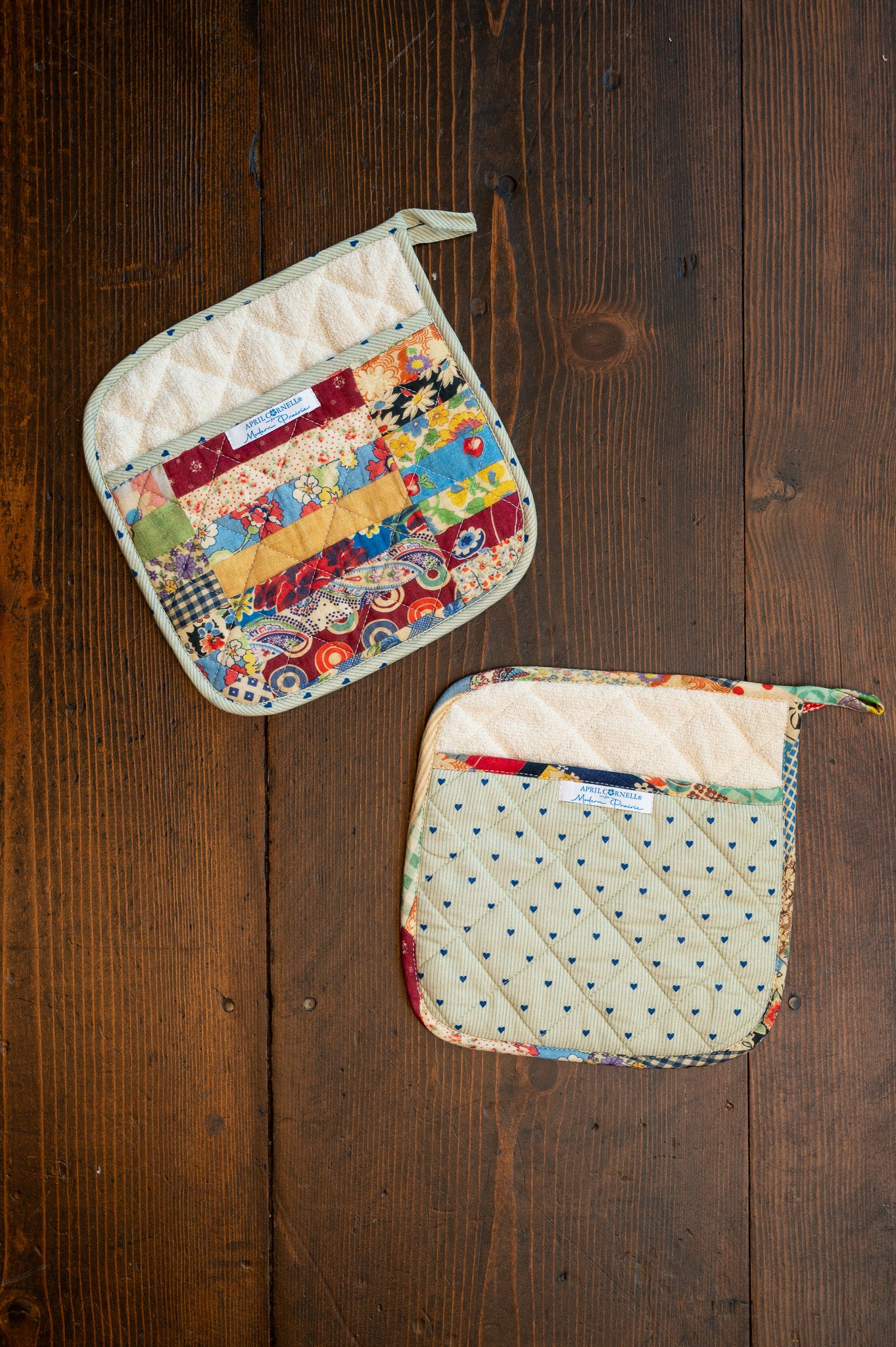 Patch Parade Potholders, Set of 2