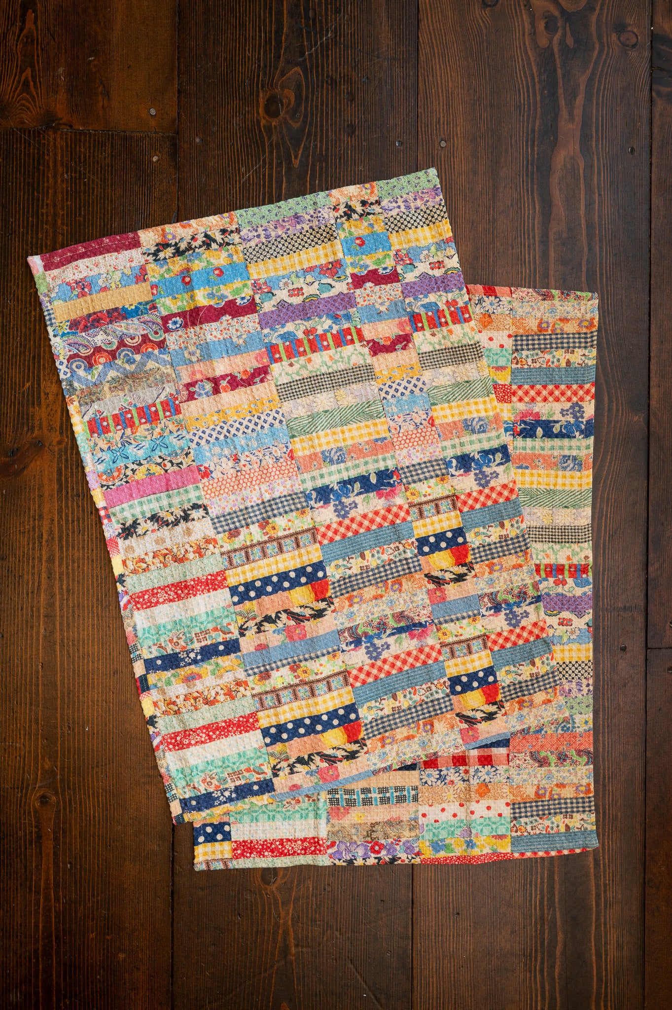 Patch Parade Tea Towel, Set of 2