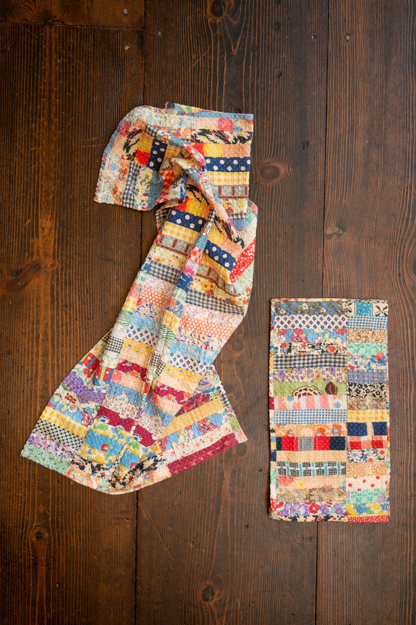 Patch Parade Tea Towel, Set of 2