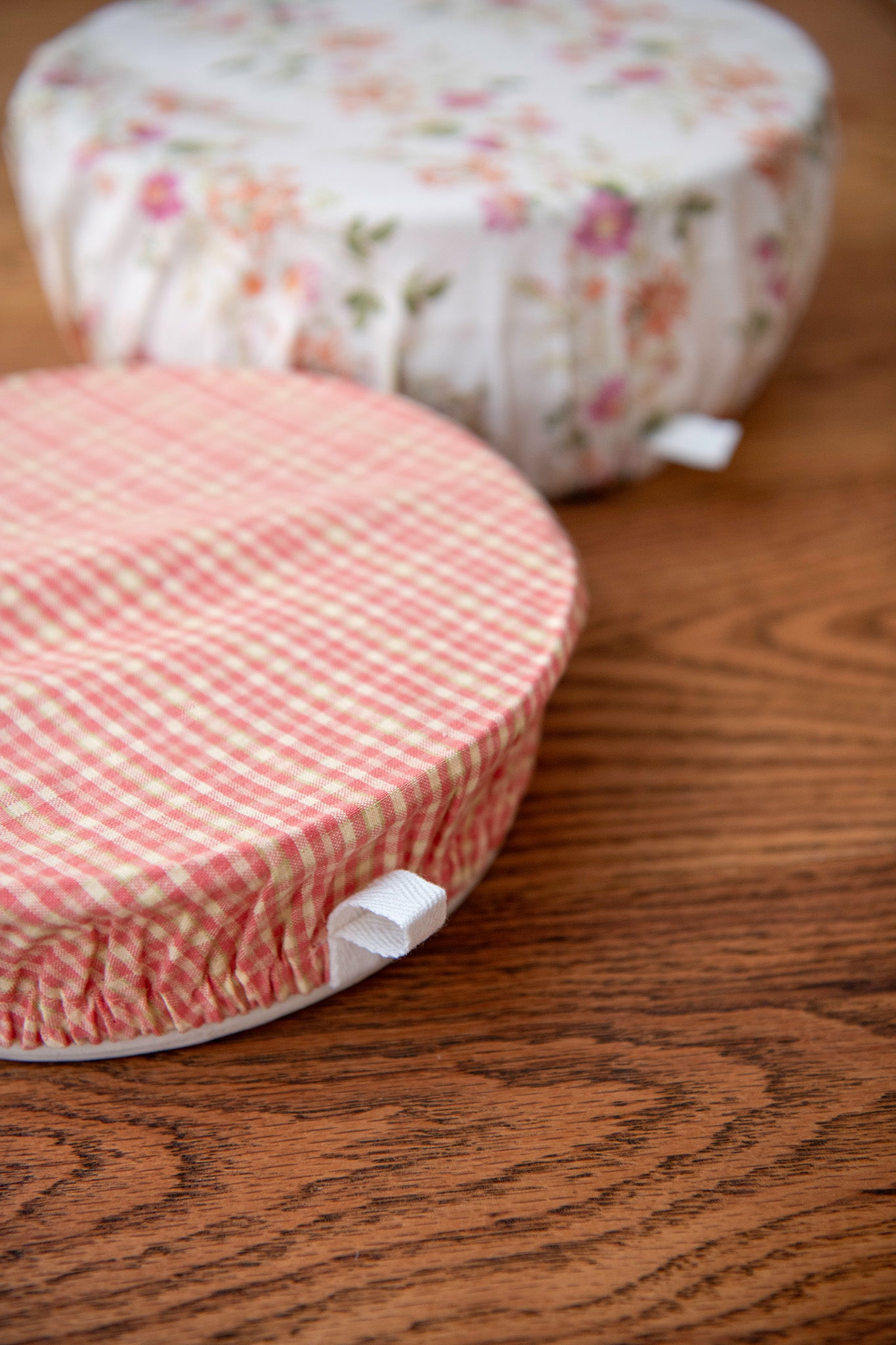 Prairie Flower Bowl Covers, Set of 2
