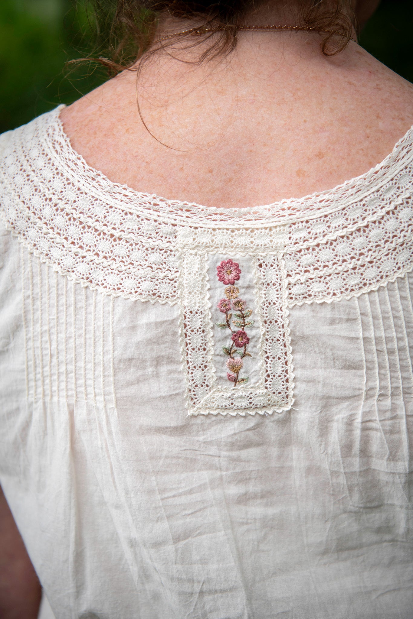 Prairie Sleep Top in Ecru