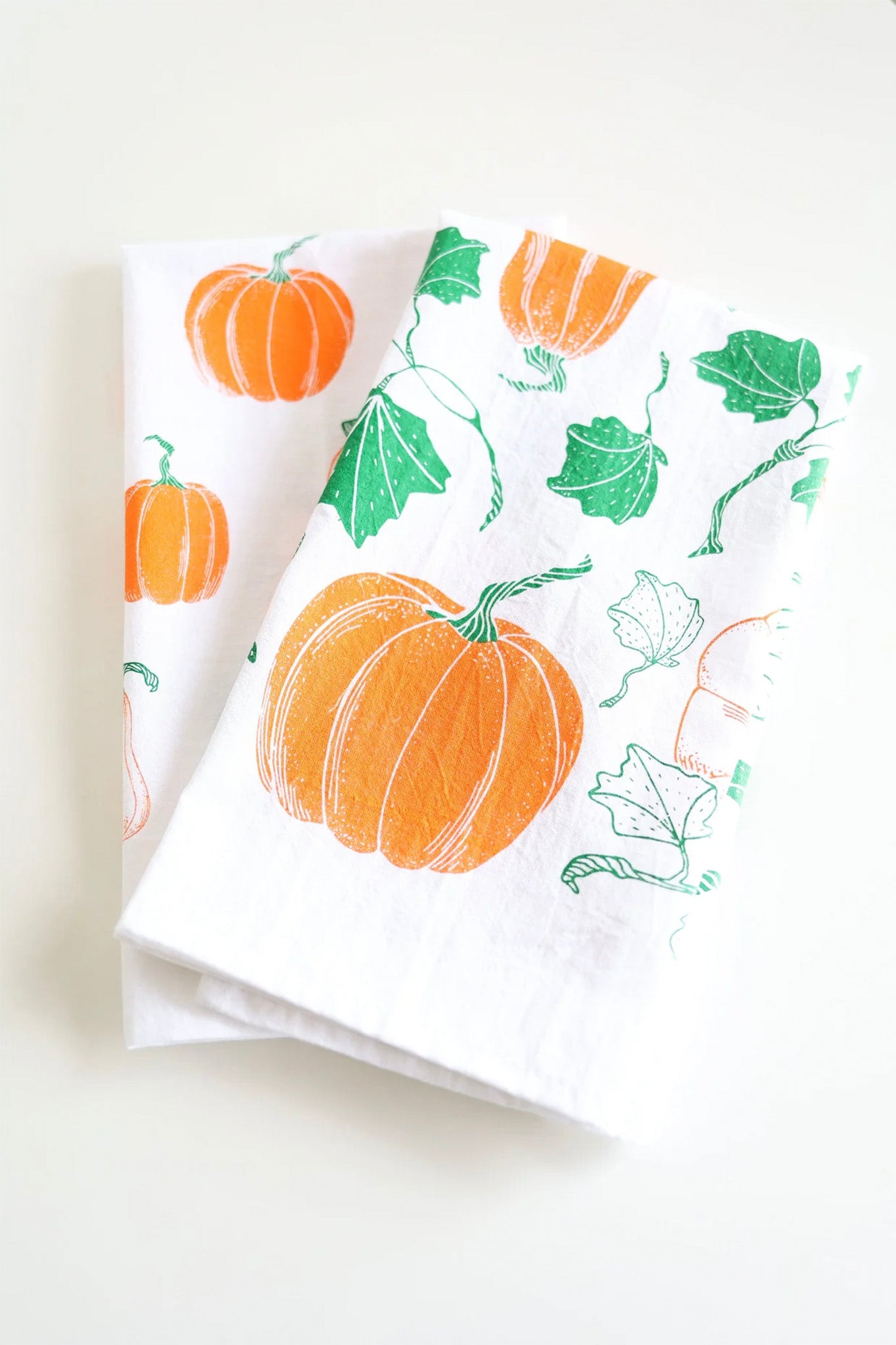 Pumpkin Patch Tea Towel