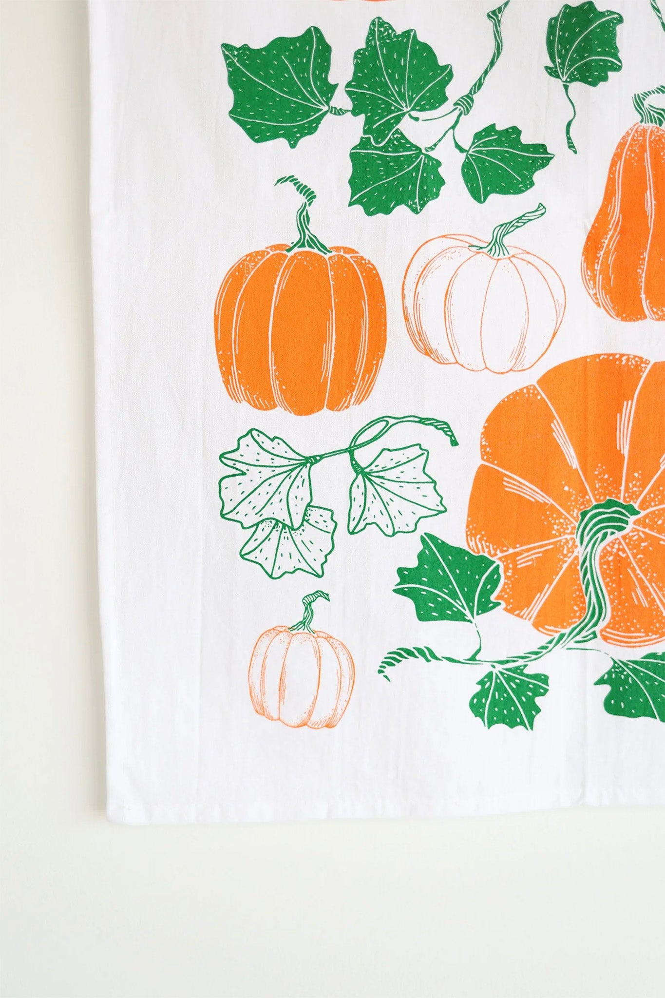 Pumpkin Patch Tea Towel