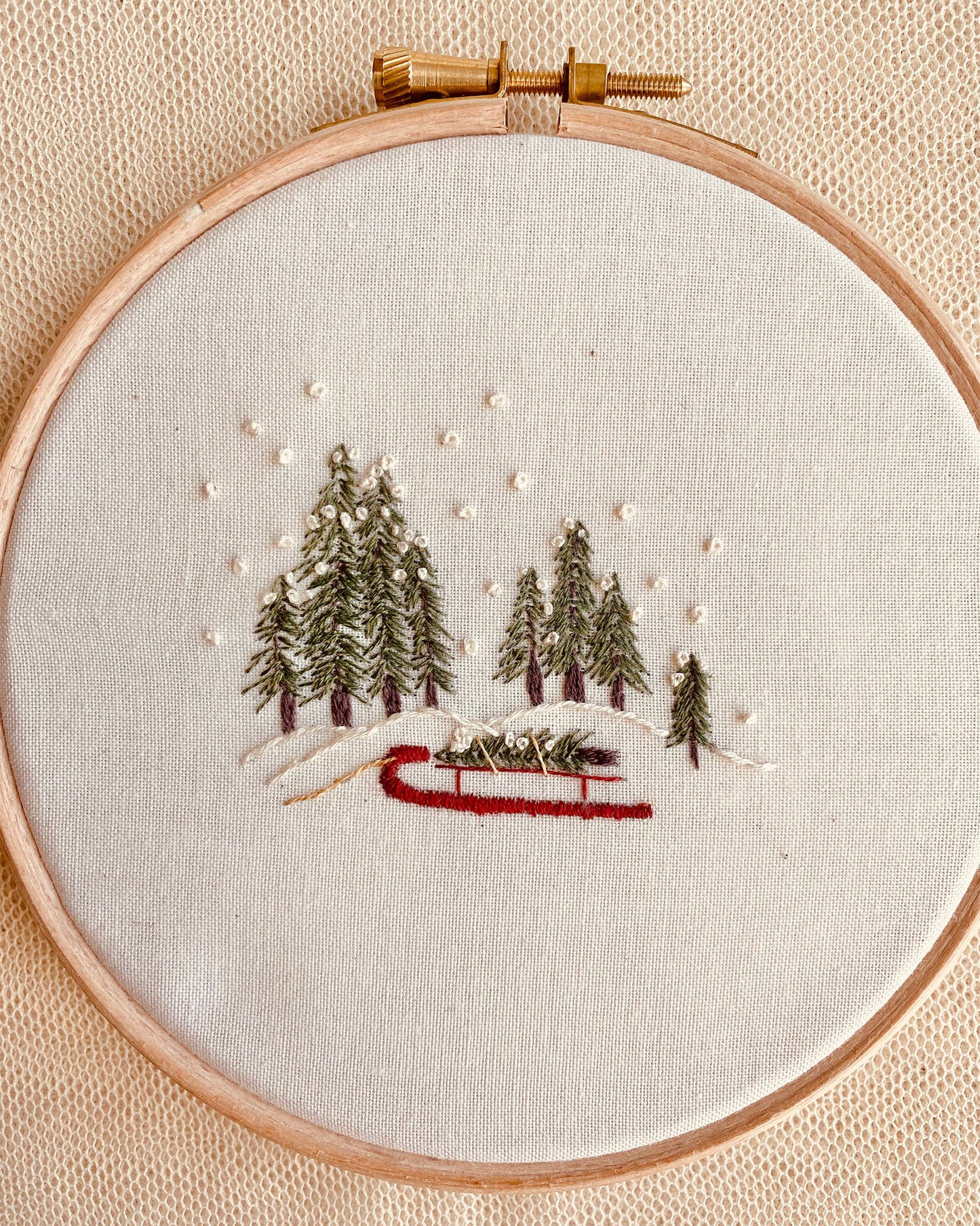 Winter Wonderland Embroidery Kit