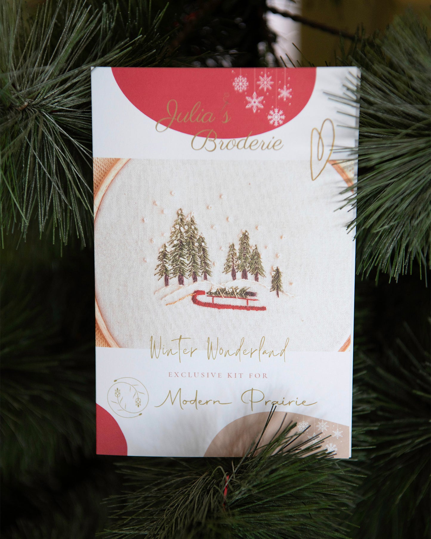 Winter Wonderland Embroidery Kit