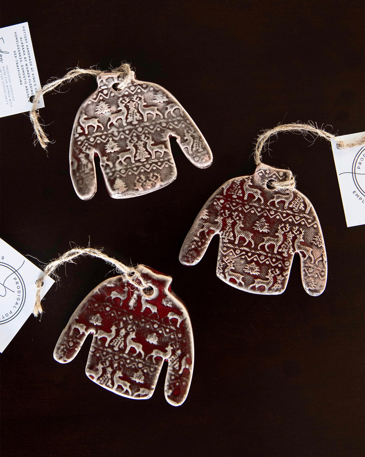 Turtleneck Christmas Sweater Ornament