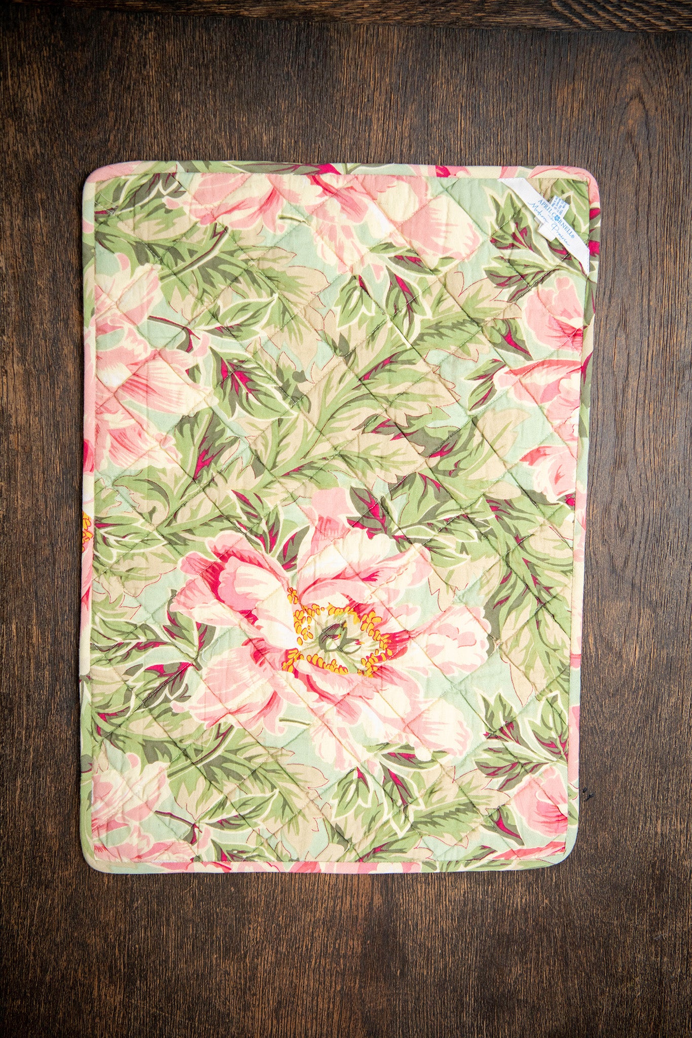 Rose Patchwork Placemats, Set of 2 Modern Prairie