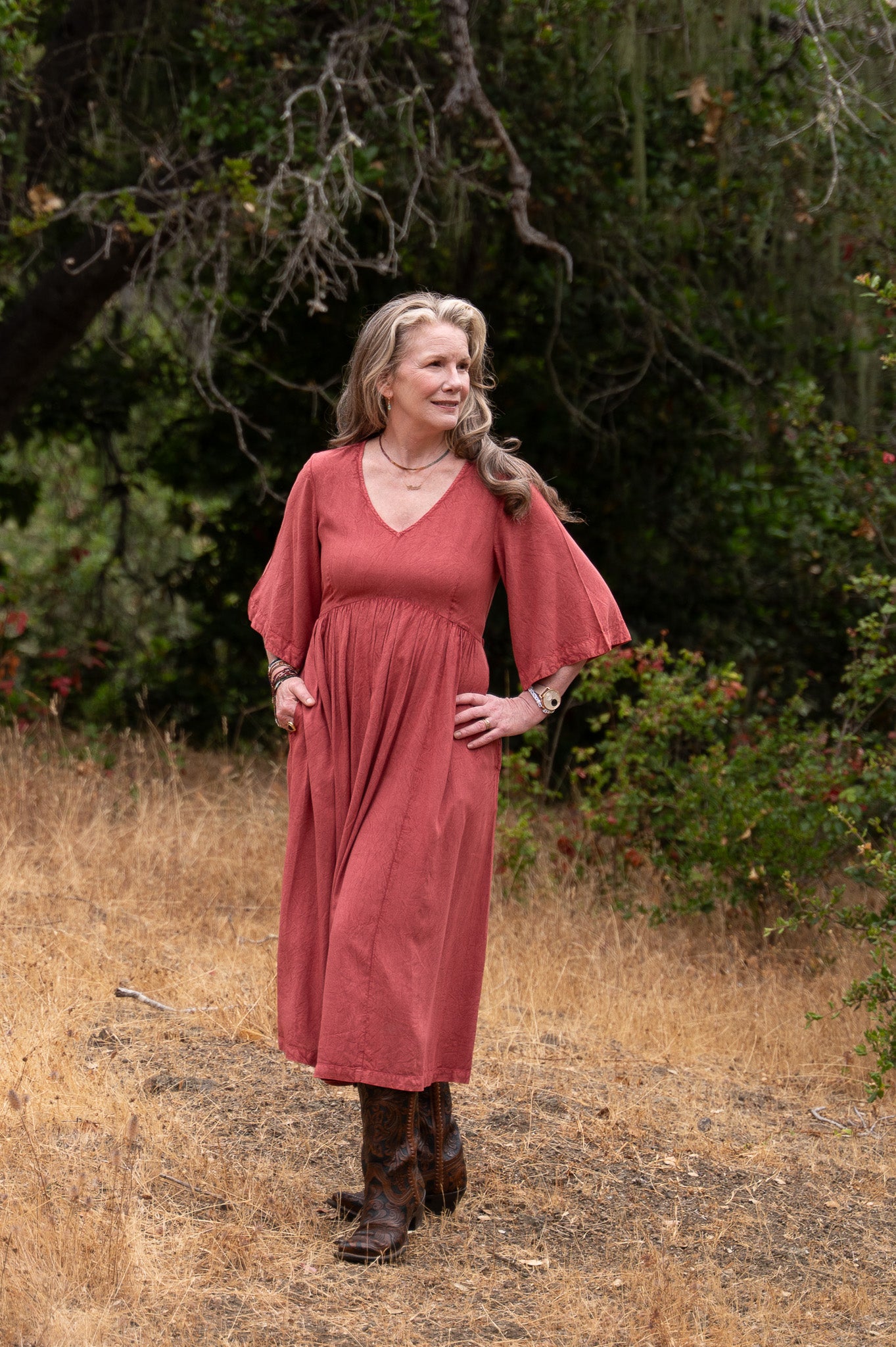 The Spirited Rose Dress