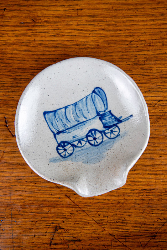 Limited-Edition '50 Years on the Prairie' Spoon Rest - Covered Wagon