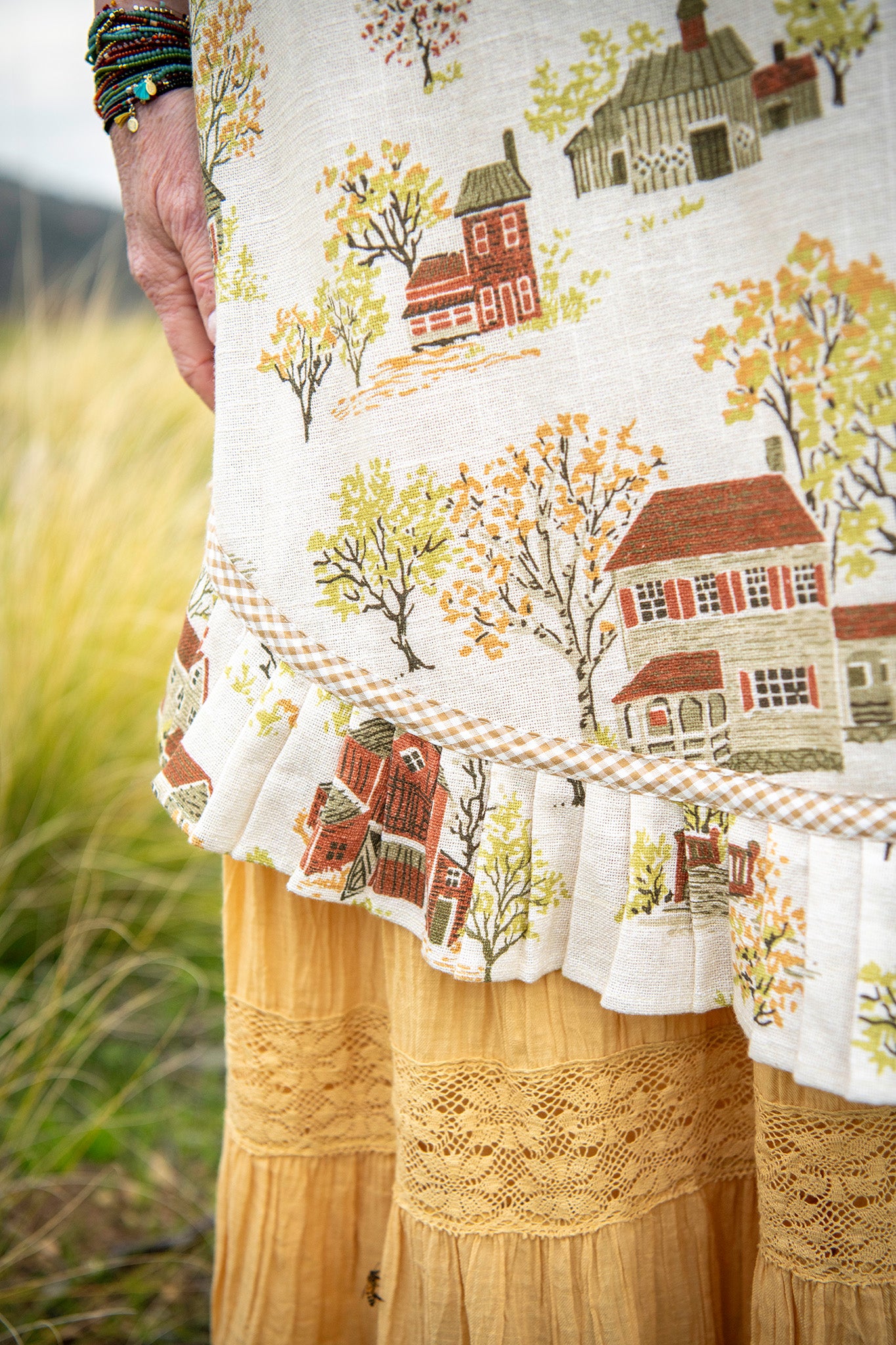 Limited-Edition, '50 Years on the Prairie' Pinafore Apron